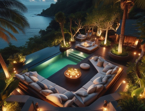 Sunken Seating Area